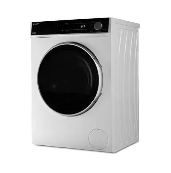 Wasmachine te koop - SHARP ESNFB814AWBBX (8 kg), Ophalen, Zo goed als nieuw, Voorlader, 85 tot 90 cm