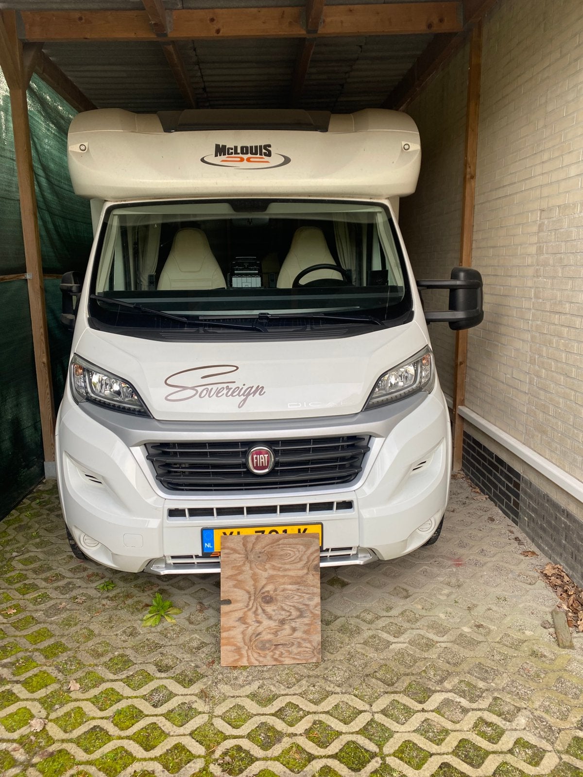 Mc louis souvereign nieuwstaat vraagp 49950,00 e, Standaard zit, Luifel, Ringverwarming, Fiat