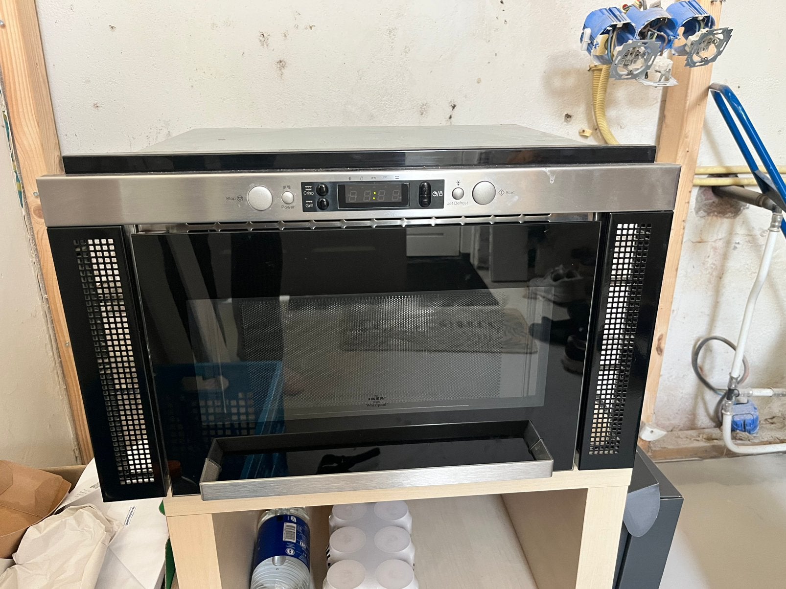 Inbouw magnetron Whirpool, Ophalen, Gebruikt, Inbouw