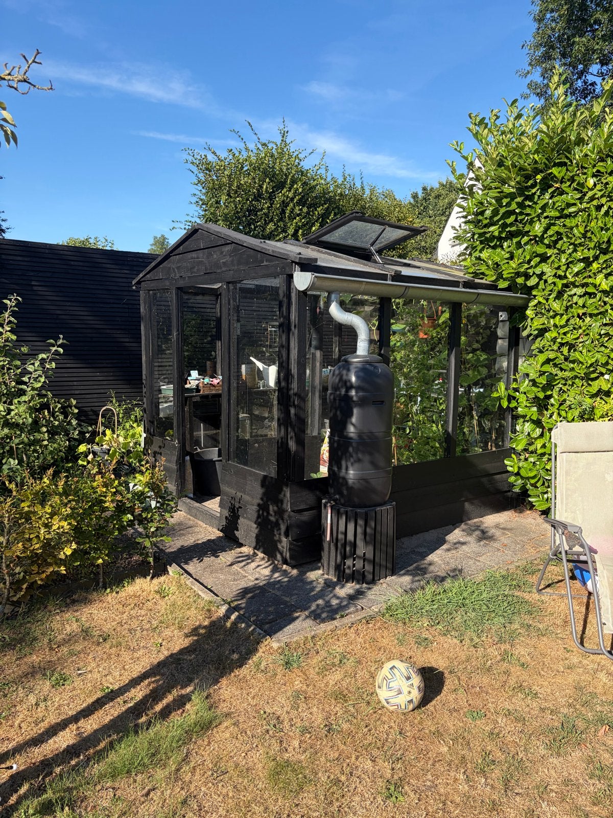 Zelfgemaakte Tuinkas 2,5 x 4 meter., Tuin en Terras, Kassen, Ophalen, Overige materialen, Gebruikt, Kweekkas