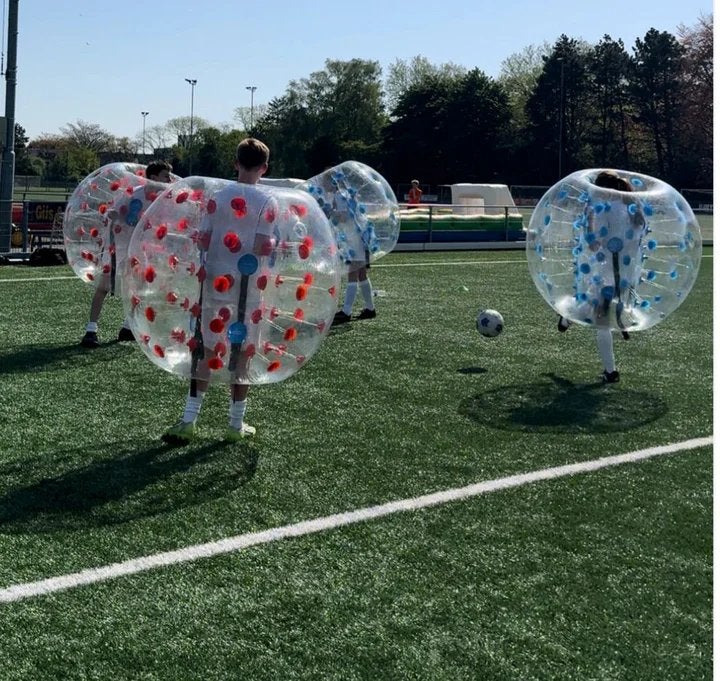 Bubbelvoetbal te huur - Uniek en hilarisch!, Ophalen of Verzenden, Gebruikt, Overige typen