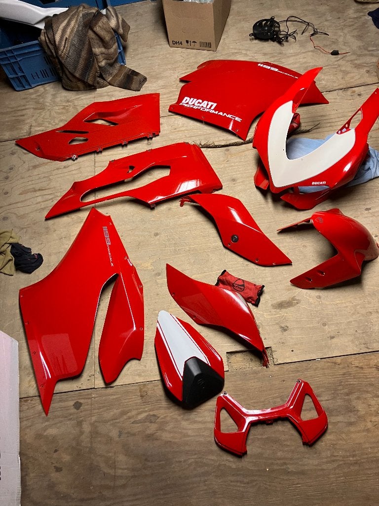 ducati 1199 / 1299 / 899 panigale onderdelen., Ophalen of Verzenden, Gebruikt