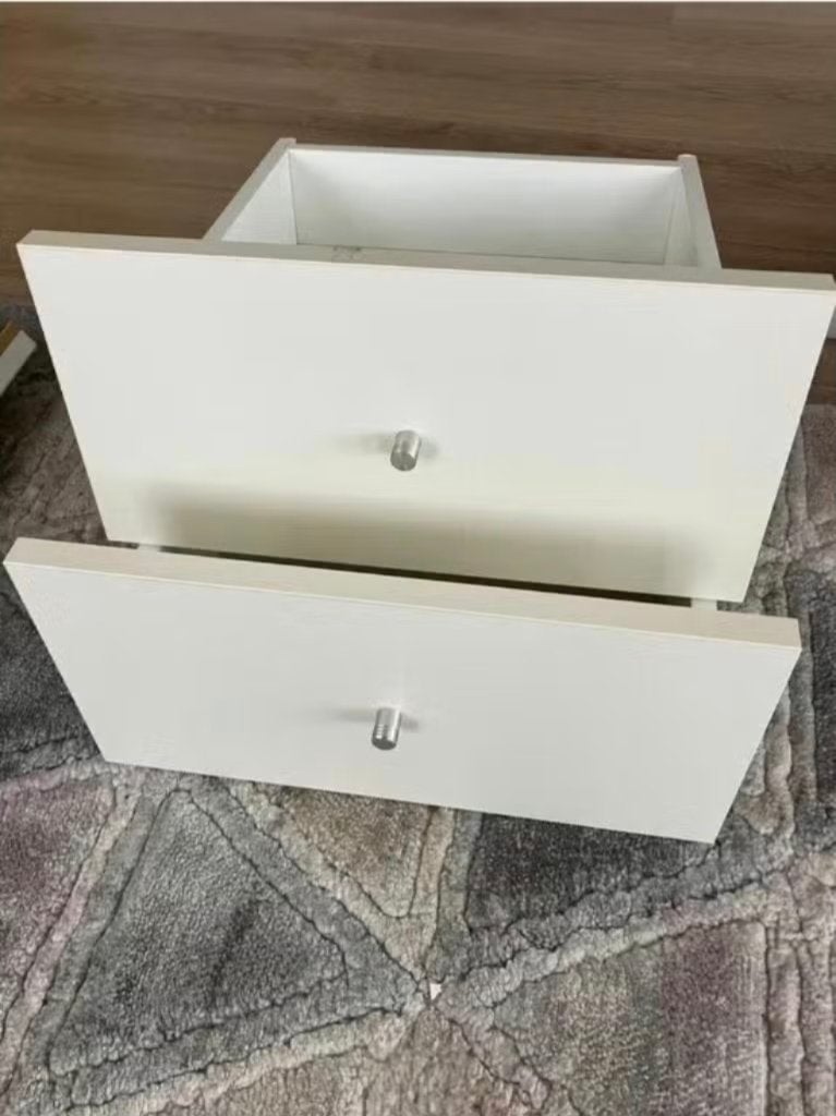 2x LADEN inc. Inzetten wit Kallax Ikea, Ophalen, Zo goed als nieuw