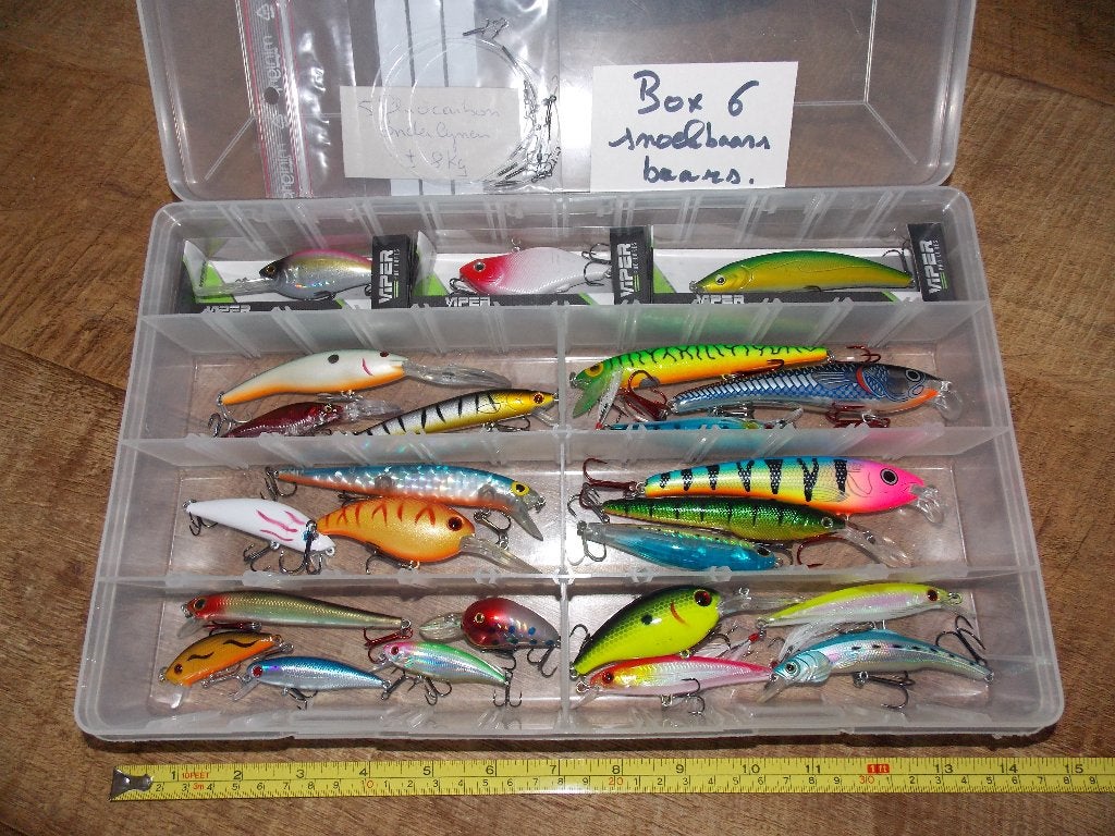 Boxen met kunstaas, Ophalen of Verzenden, Nieuw, Complete set