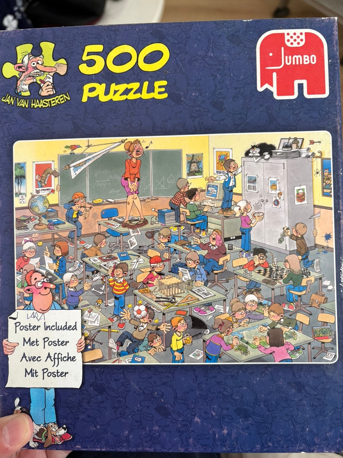 Van Haasteren puzzel Vang de Muis 500 stukjes, Ophalen, 500 t/m 1500 stukjes, Gebruikt