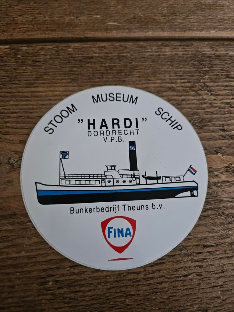 Stoom Museum Schip Hardi Dordrecht, Ophalen of Verzenden, Zo goed als nieuw