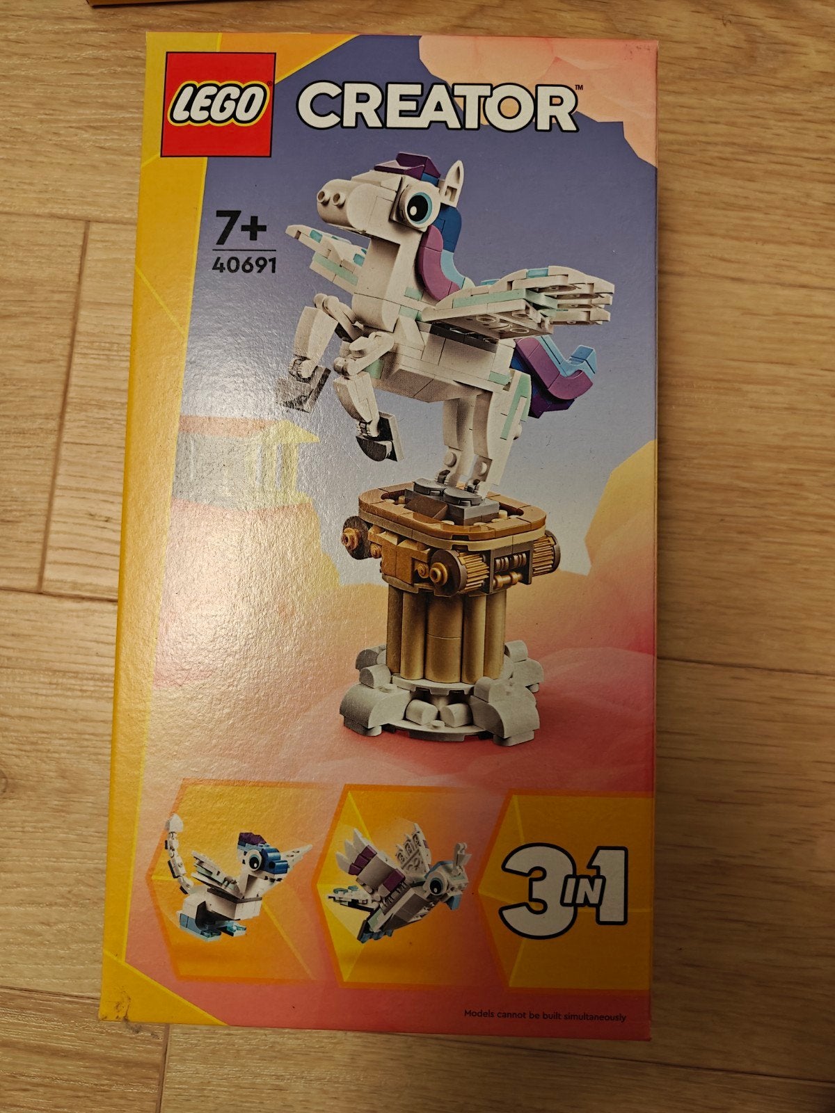 LEGO Creator 3-in-1 Pegasus (40691), Ophalen, Lego, Nieuw, Compleet