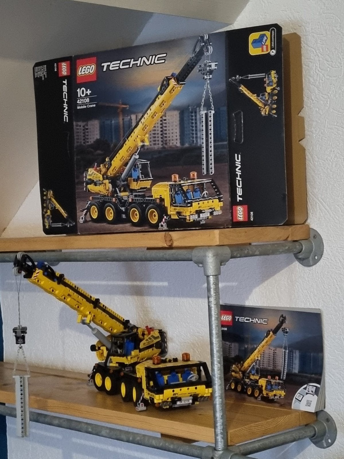 LEGO Technic 42108 Kraan - Zo goed als nieuw, Ophalen of Verzenden, Zo goed als nieuw, Overige merken