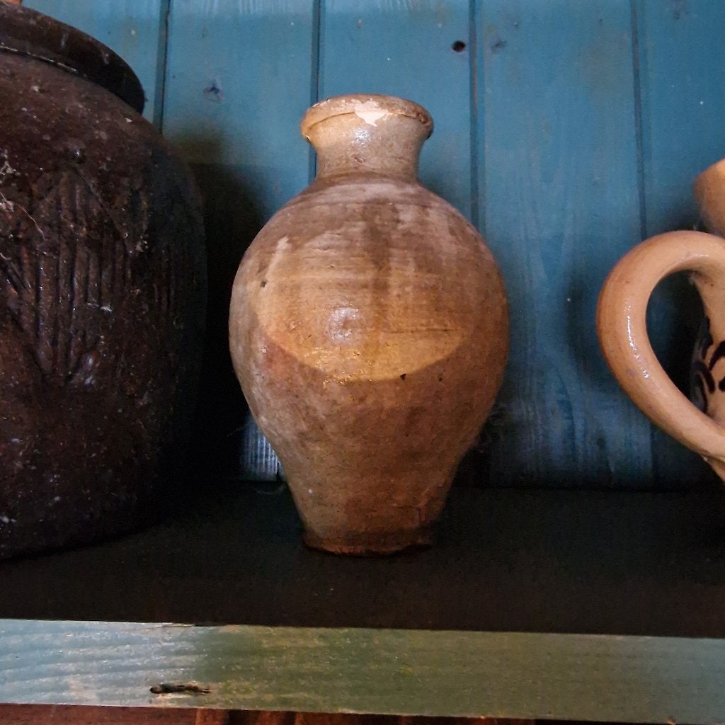 Aangeboden Antieke Keramieken / terracotta kruik., Ophalen