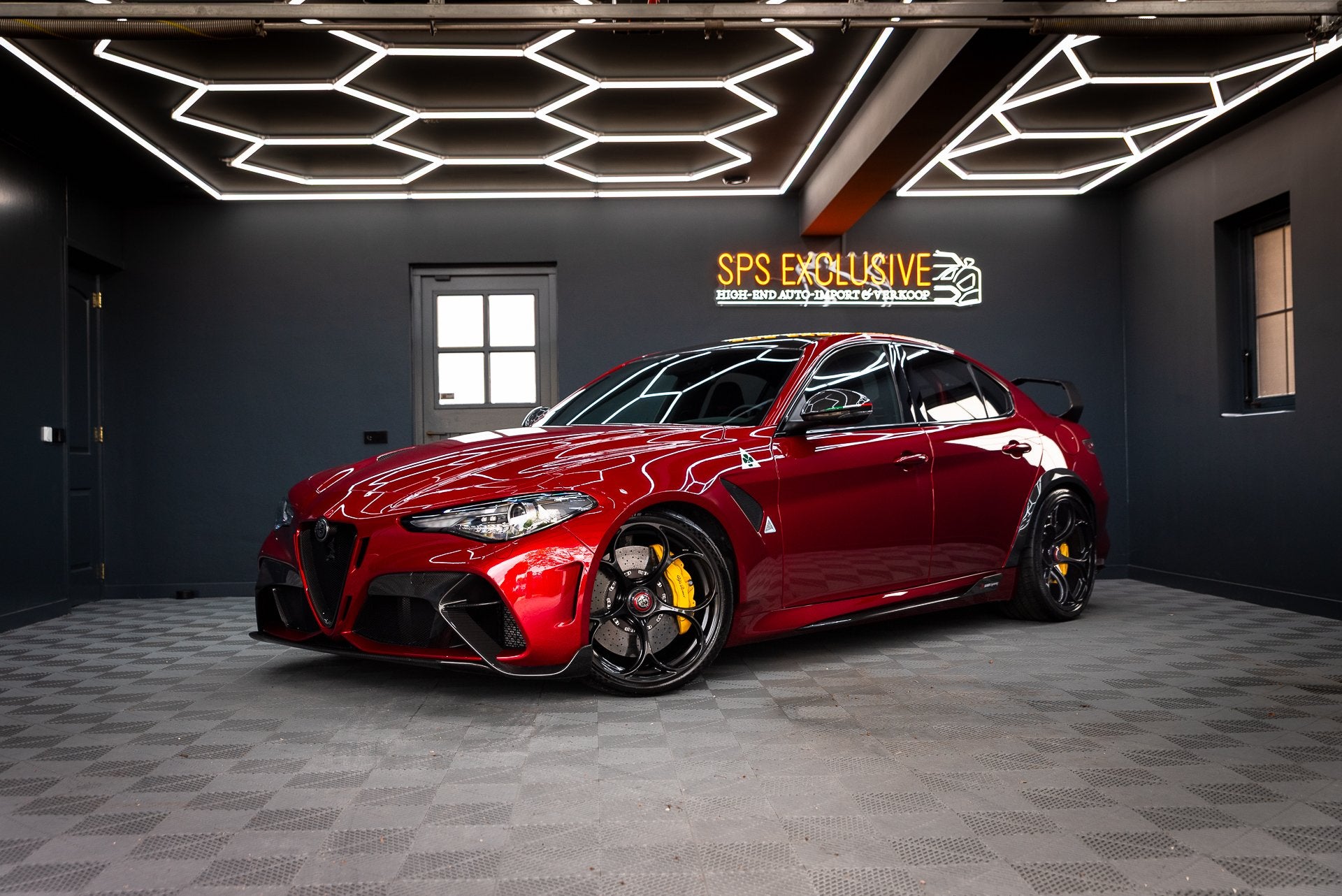 Alfa Romeo Giulia 2.9 V6 Quadrifoglio GTAm / PPF / 1e eig /, Auto's, Automaat, Achterwielaandrijving, Gebruikt, 10 km/l