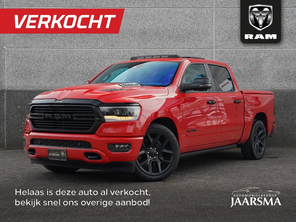 Dodge Ram 1500 5.7L V8 4x4 Crew Cab Laramie Night |Luchtveri, Auto's, Dodge, Automaat, Gebruikt, 5654 cc, Lichtsensor