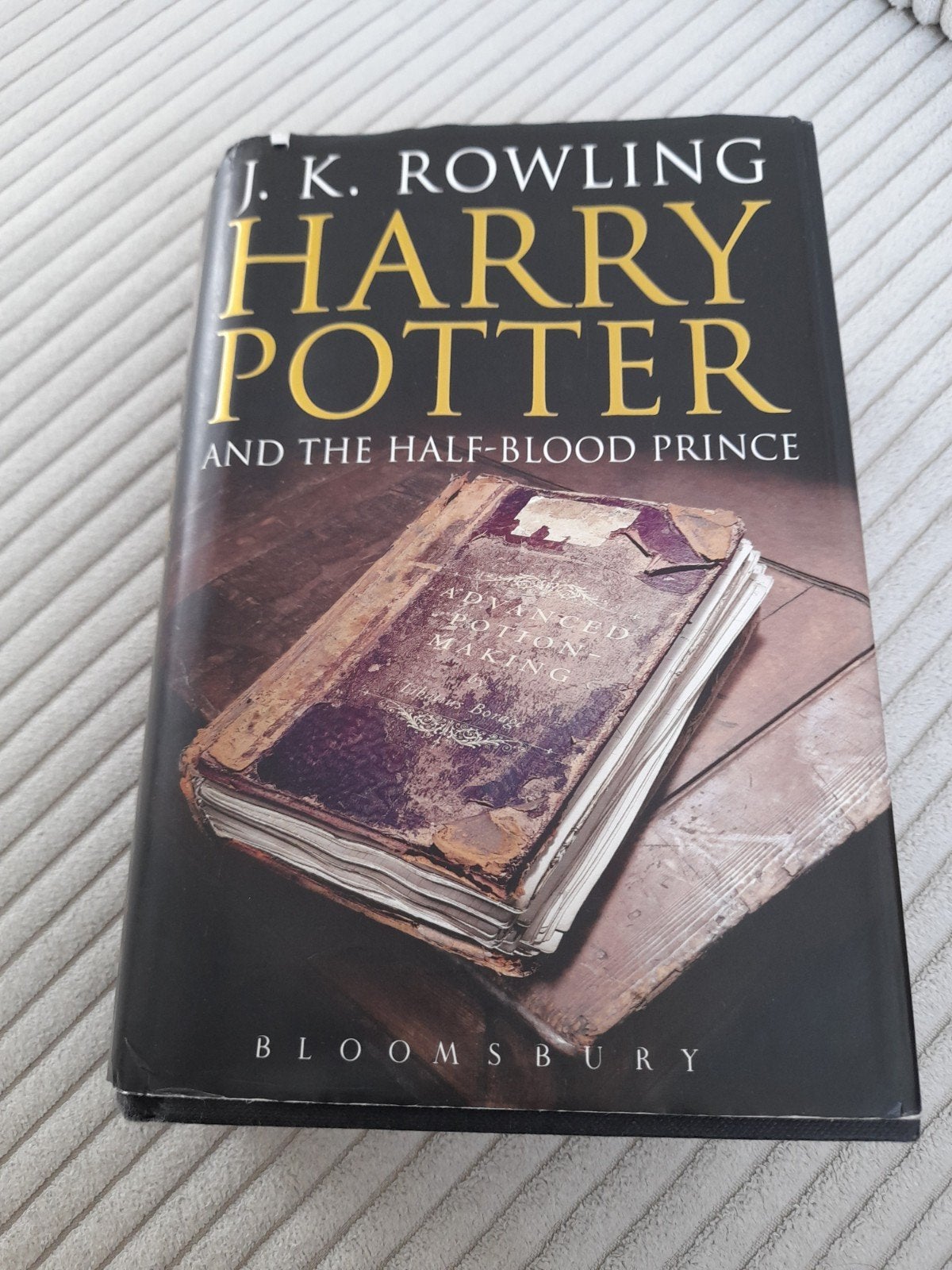Harry Potter and the Half-blood Prince, Hardcover, Verzamelen, Harry Potter, Ophalen of Verzenden, Gebruikt, Boek of Poster