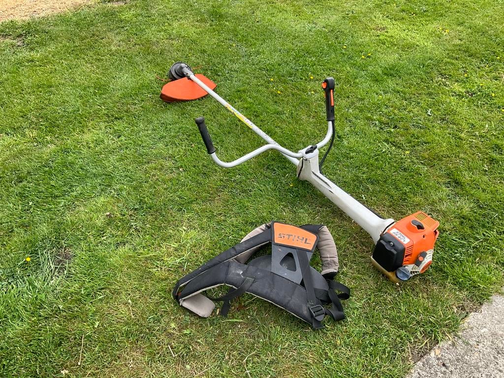 Stihl FS 400 bosmaaier met toebehoren, Ophalen, Gebruikt, Benzine-grasmaaier