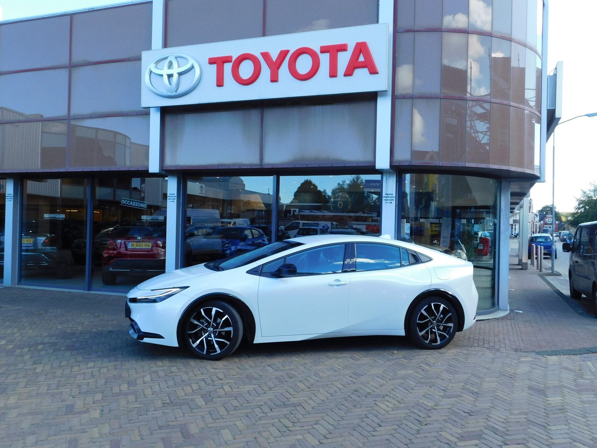Toyota Prius 2.0 Plug-in Executive | Stoel en Stuurverwarmin, Auto's, Stof, Gebruikt, Euro 6, 4 cilinders