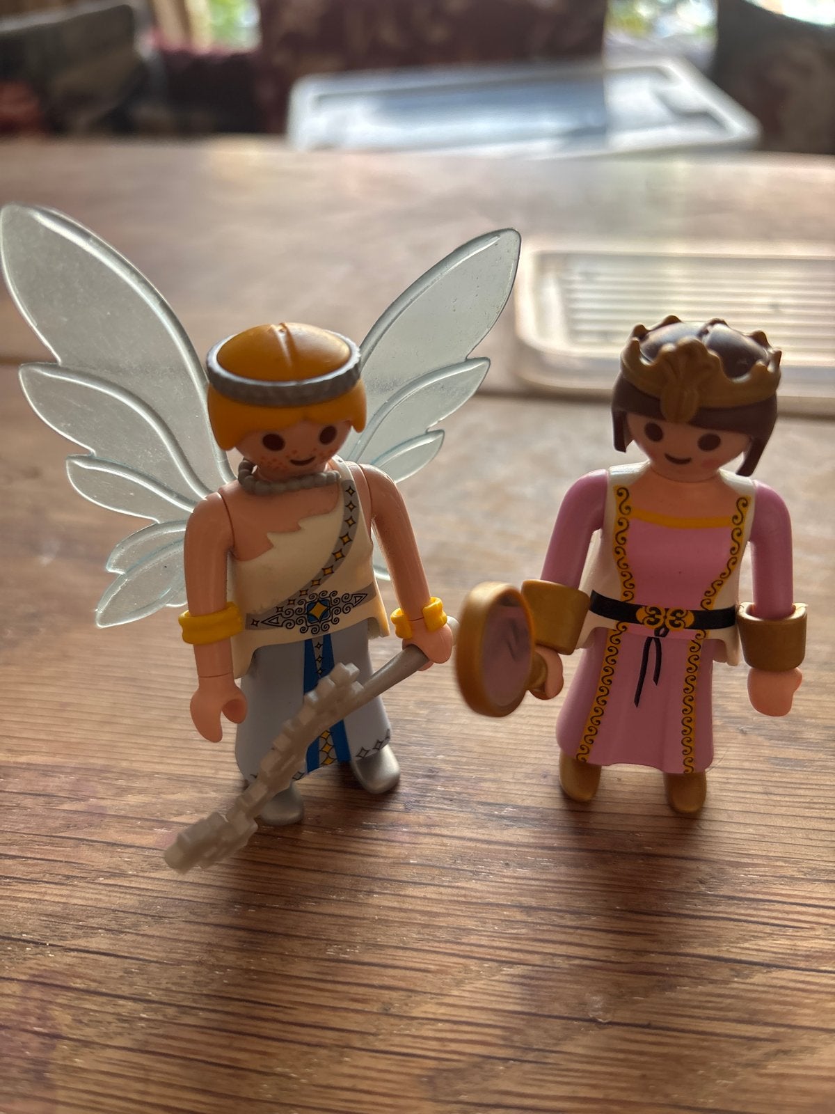 Playmobil fee en prinses figuren, Ophalen of Verzenden, Zo goed als nieuw