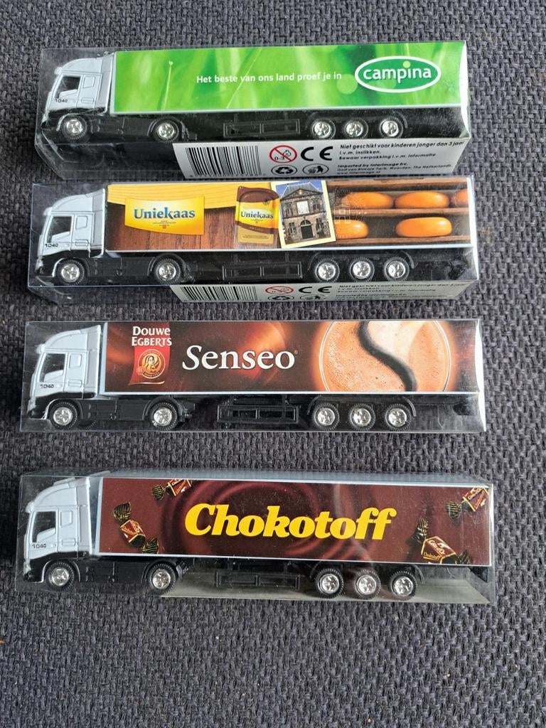 4x model scania 1040 reclame vrachtwagens, Overige merken, Gebruikt, Ophalen of Verzenden, N.b