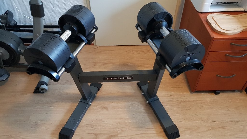 Finnlo SmartLock Dumbbell Set, Ophalen, Zo goed als nieuw, Benen, Dumbbell
