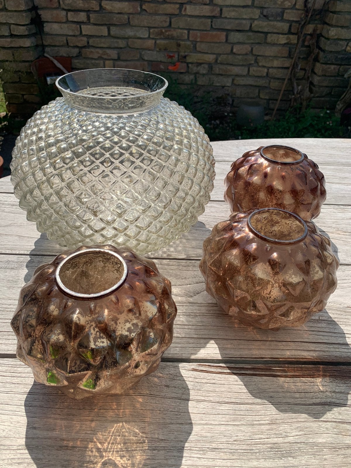 GLAZEN VAASJES, Huis en Inrichting, Woonaccessoires | Vazen, Overige kleuren, Ophalen of Verzenden, Minder dan 50 cm, Glas