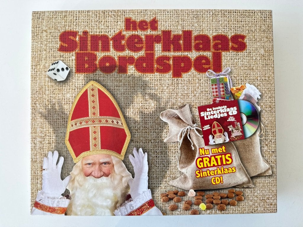 Spel Het Sinterklaas Bordspel met Sinterklaas CD / Sint, Ophalen of Verzenden, Zo goed als nieuw