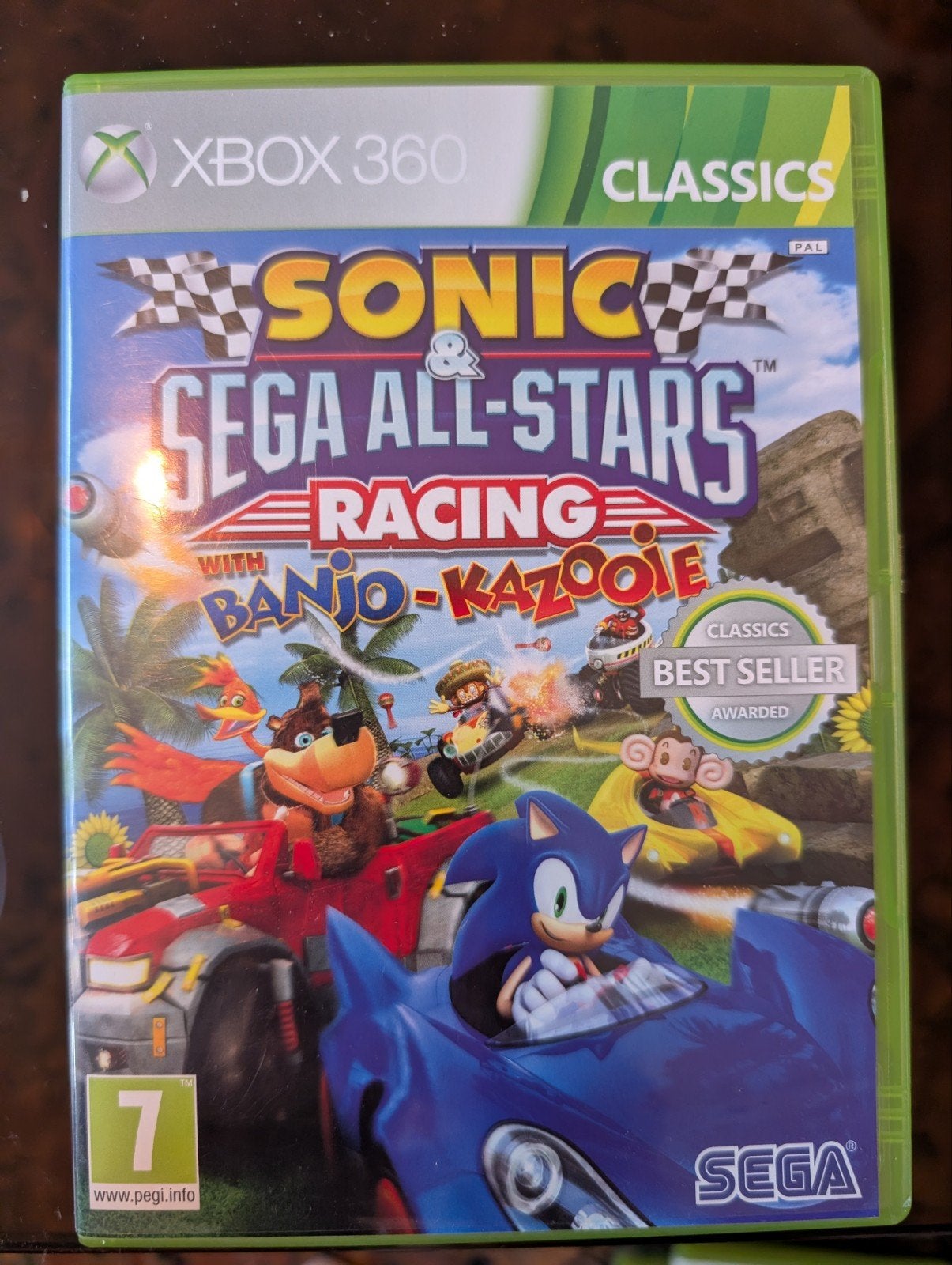 Sonic & Sega All-Stars Racing - Xbox 360 Classics, Racen en Vliegen, 2 spelers, Ophalen of Verzenden, Zo goed als nieuw