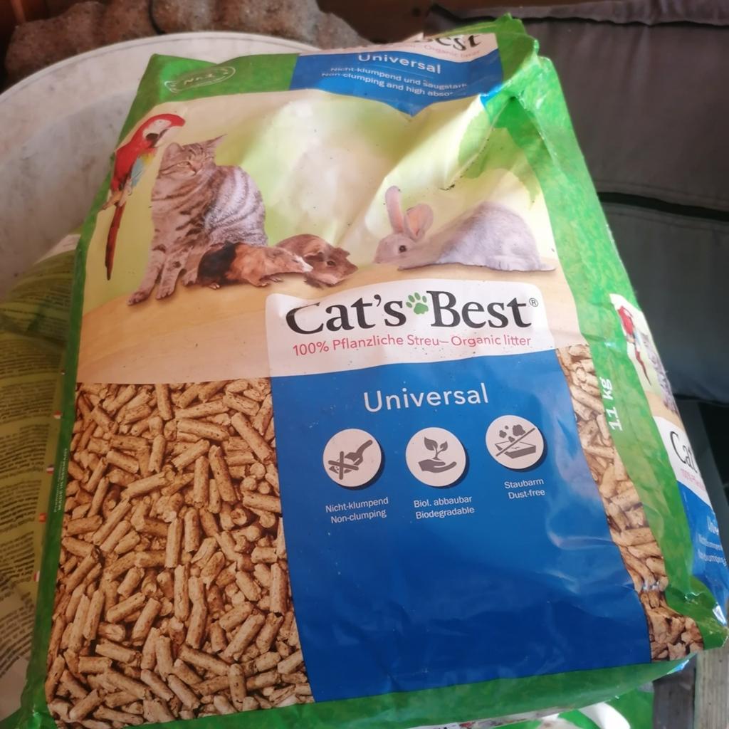 5 ZAKKEN KATTENBAK KORRELS   HOUTPELLETS, Dieren en Toebehoren, Ophalen