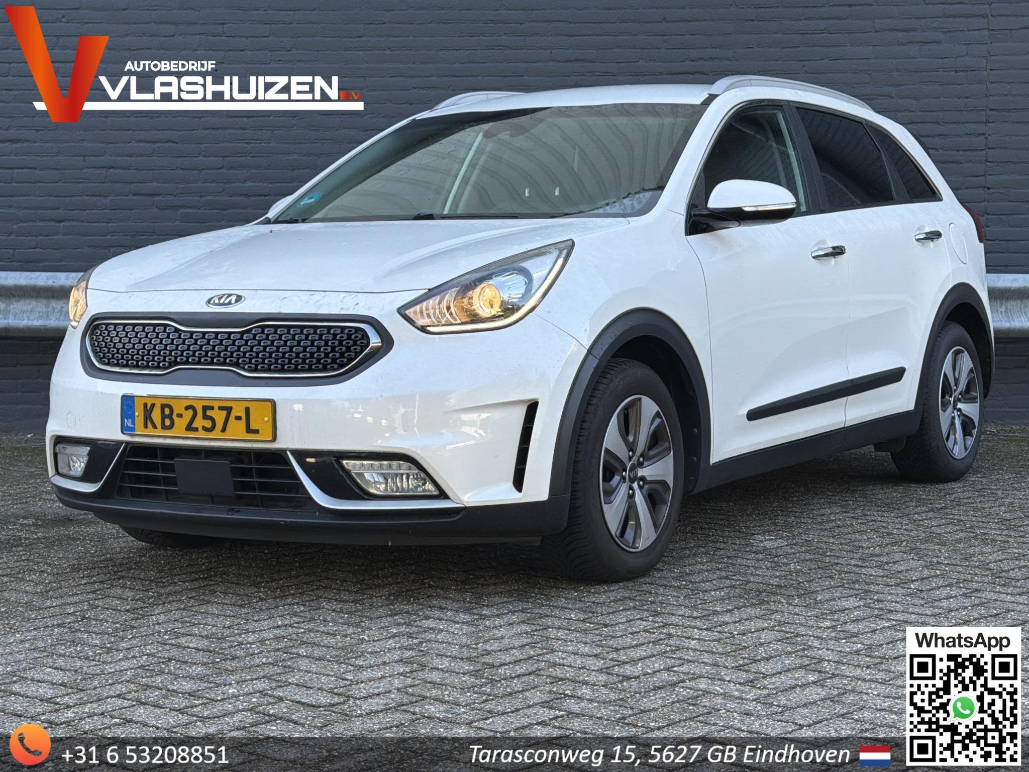 Kia Niro 1.6 GDi Hybrid ExecutiveLine | Camera | Leder | Cru, Auto's, Gebruikt, Euro 6, 2 kWh, LED verlichting