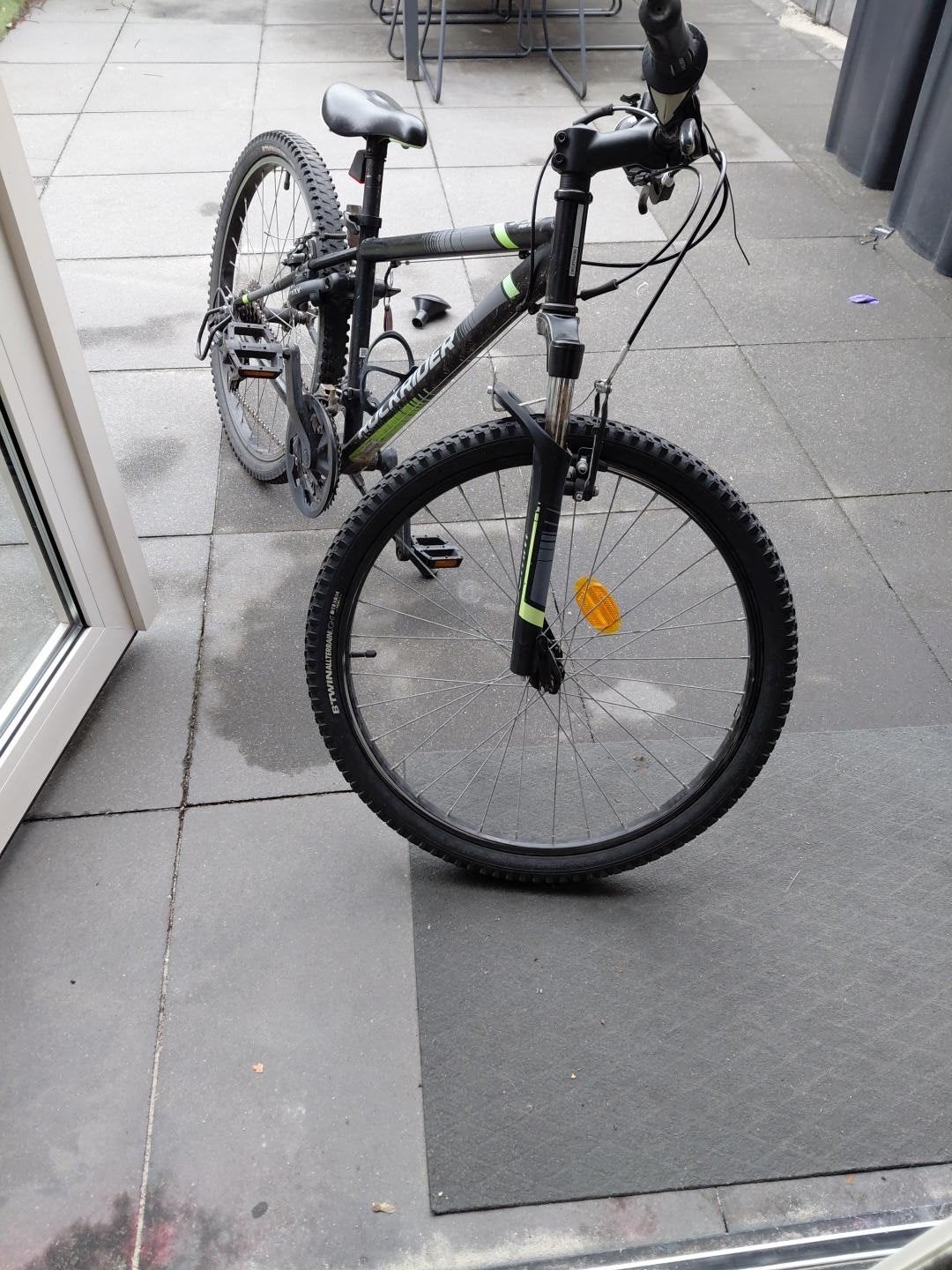 kinderfiets rocker rider zwart groen, Fietsen en Brommers, Fietsen | Mountainbikes en ATB, Gebruikt, Hardtail, Ophalen of Verzenden