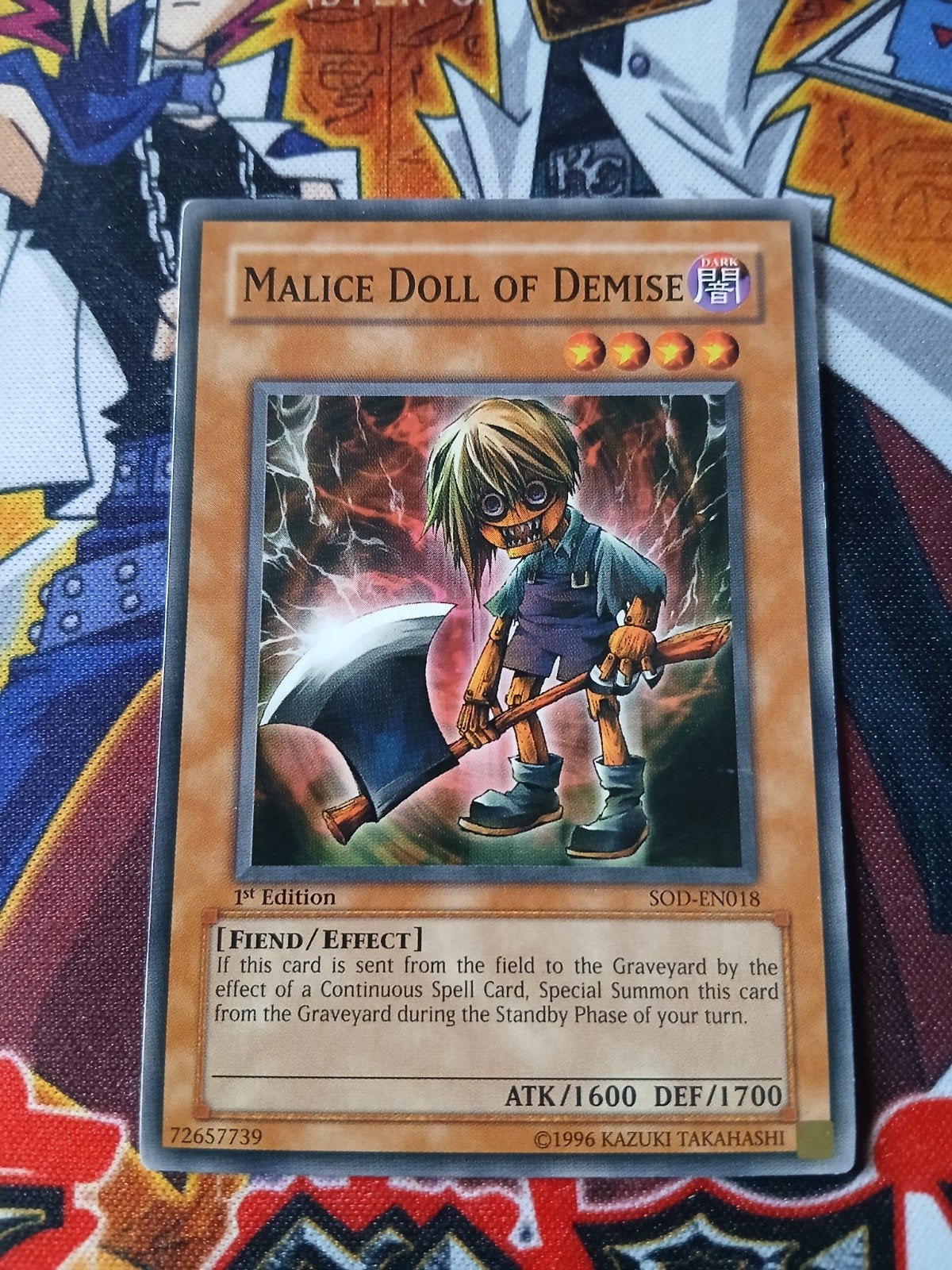 Malice Doll of Demise - SOD - Yu-Gi-Oh, Ophalen of Verzenden, Zo goed als nieuw