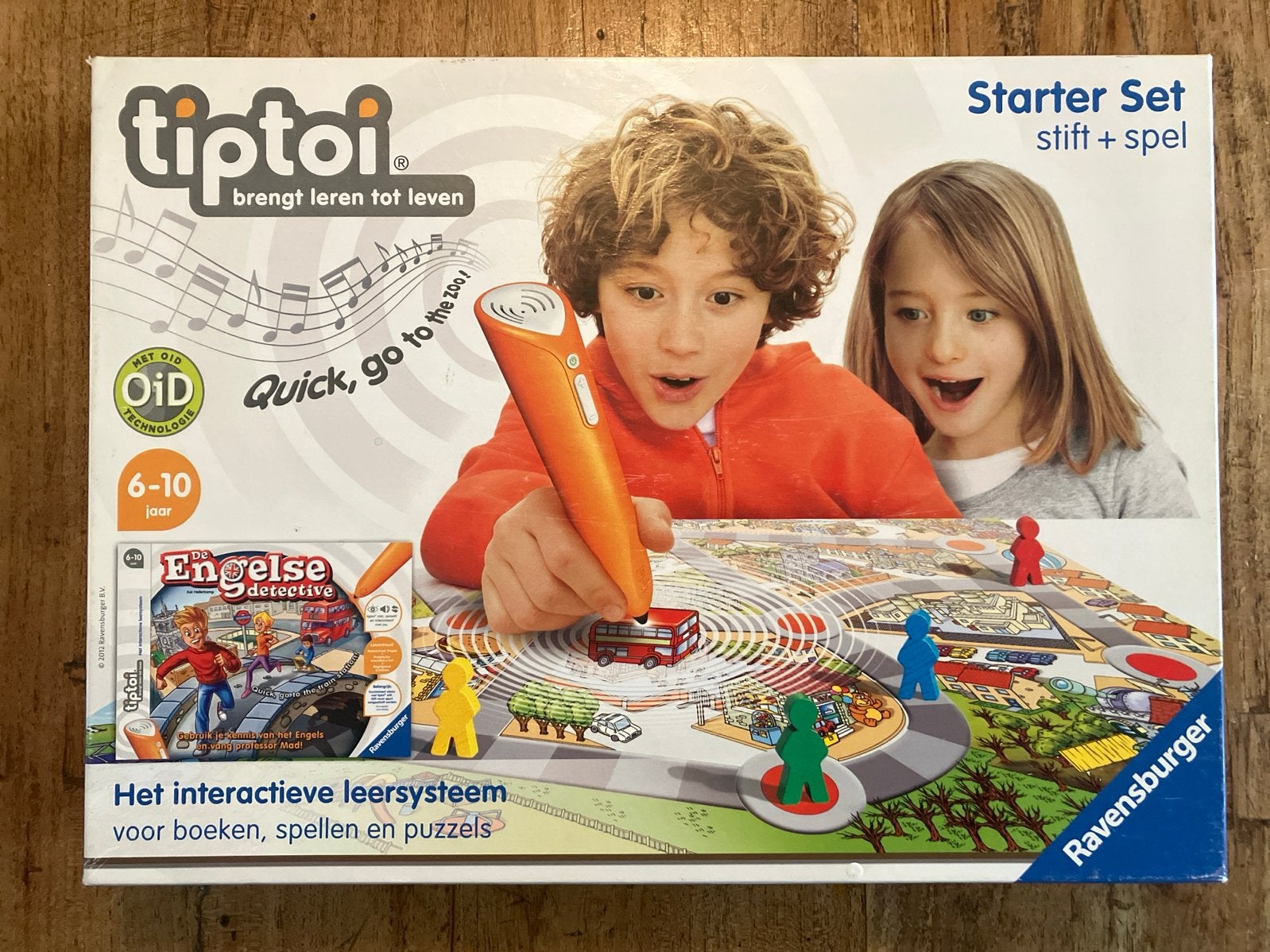 Tiptoi Starter Set Stift + Spel - Het Engelse Avontuur, Een of twee spelers, Ophalen of Verzenden, Gebruikt