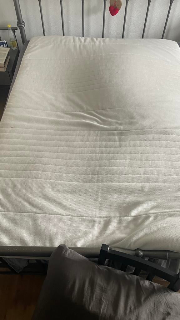IKEA TUSSÖY topper Matras 140x200 cm, Huis en Inrichting, Slaapkamer | Matrassen en Bedbodems, Ophalen, Gebruikt, Tweepersoons