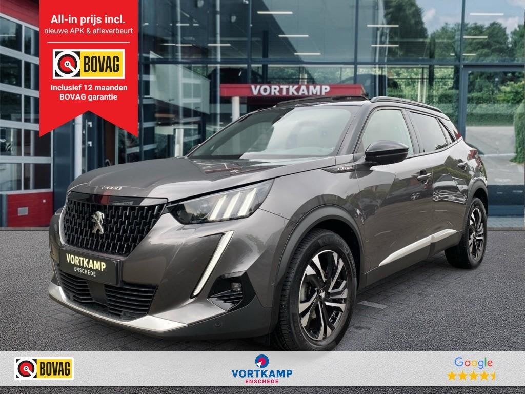 Peugeot 2008 1.2 PureTech GT-Line + Nieuwe riem SCHUIF-DAK/3, Auto's, Peugeot, Gebruikt, 1199 cc, Met garantie (alle), Handgeschakeld