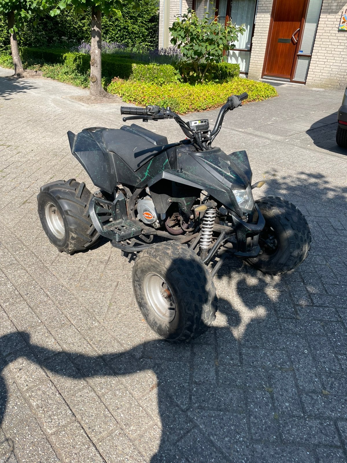 Quad brom kenteken 4 takt opknapper, Ophalen of Verzenden, Gebruikt, Overige typen