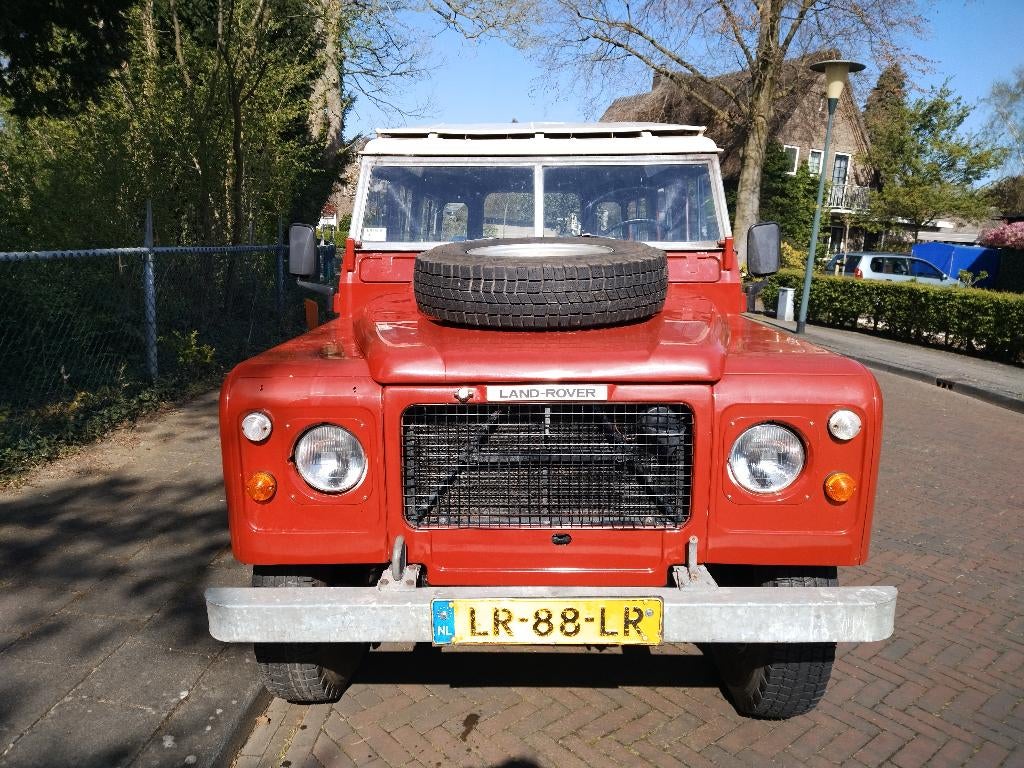 Land Rover 109 Series1 3.5 V8 4WD 1980 Rood, Auto's, 1780 kg, 3500 cc, 160 pk, Handgeschakeld