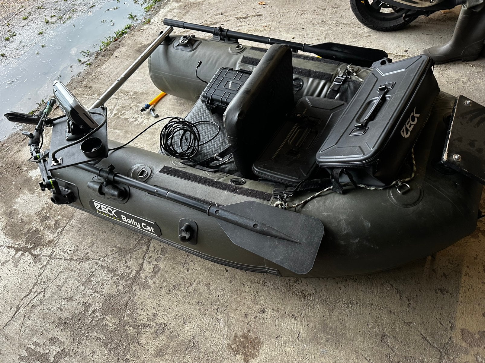 Zeck bellycat, Watersport en Boten, Hengelsport | Roofvissen, Ophalen, Zo goed als nieuw, Overige typen