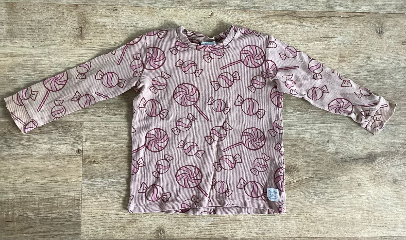 Snoepjesshirt van Feetje (92), Ophalen of Verzenden, Gebruikt, Meisje, Shirt of Longsleeve