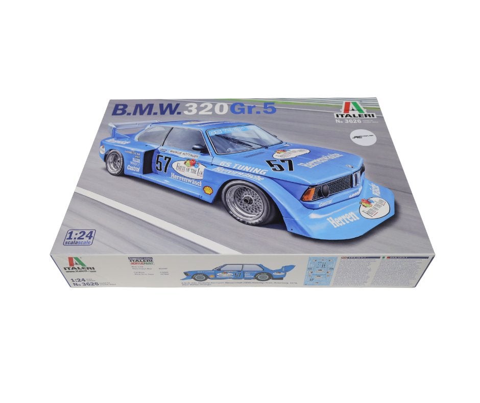 Italeri BMW Gr. 5 1/24 ITA-3626, Hobby en Vrije tijd, Modelbouw | Auto's en Voertuigen, Groter dan 1:32, Nieuw, Ophalen of Verzenden