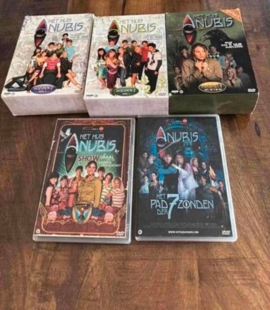 Het Huis Anubis DVD Boxsets en Films - Complete Collectie, Cd's en Dvd's, Ophalen, Gebruikt, Alle leeftijden, Boxset