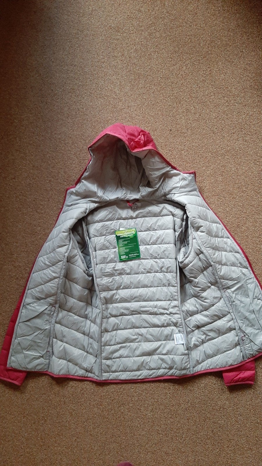 NIEUW ROZE/ROOD CRIVIT JASJE JACK MET CAPUCHON MAAT 36/38, Ophalen of Verzenden, Nieuw, Roze