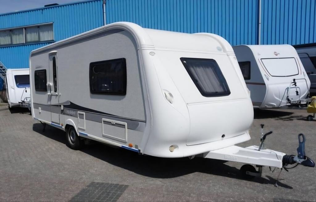 Hobby 540 UL de luxe, lengte bedden mover, Caravans en Kamperen, Caravans, Particulier