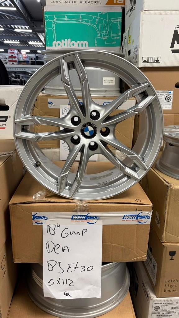 18'' Gmp Velgen 5x112 Bmw 3 serie 5 serie g20 g30, 18 inch, Gebruikt, Velg(en), Ophalen of Verzenden