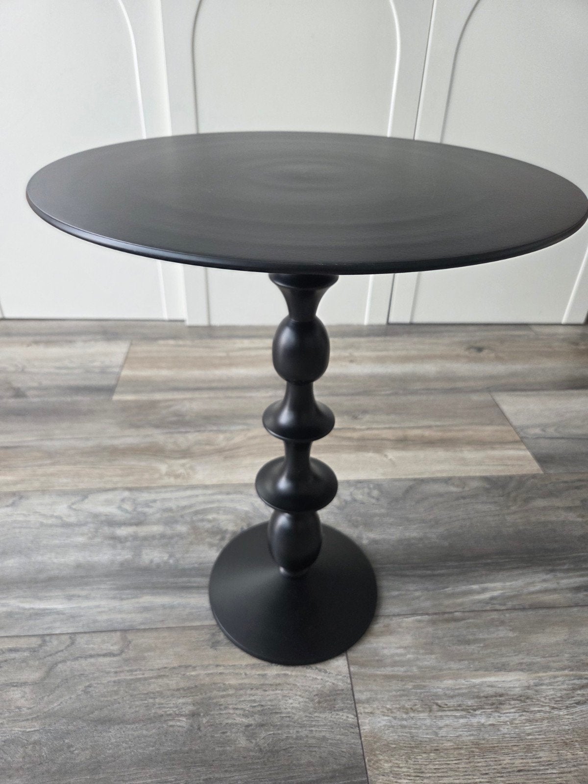metalen bijzettafel, Minder dan 55 cm, Metaal of Aluminium, Rond, Ophalen