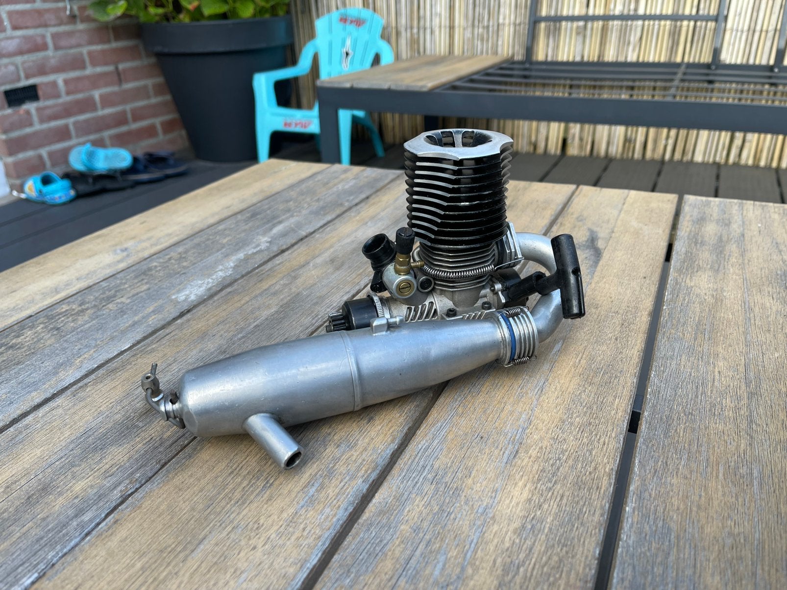 Axial Nitro motor, Ophalen of Verzenden, Zo goed als nieuw, Nitro, Onderdeel