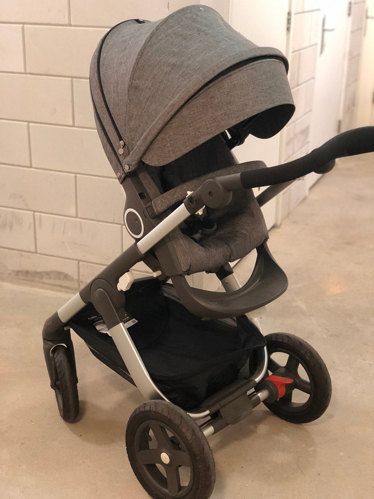 Stokke Trailz Combiwagen met reiswieg en autostoel, Gebruikt, Combiwagen, Met autostoeltje, Ophalen