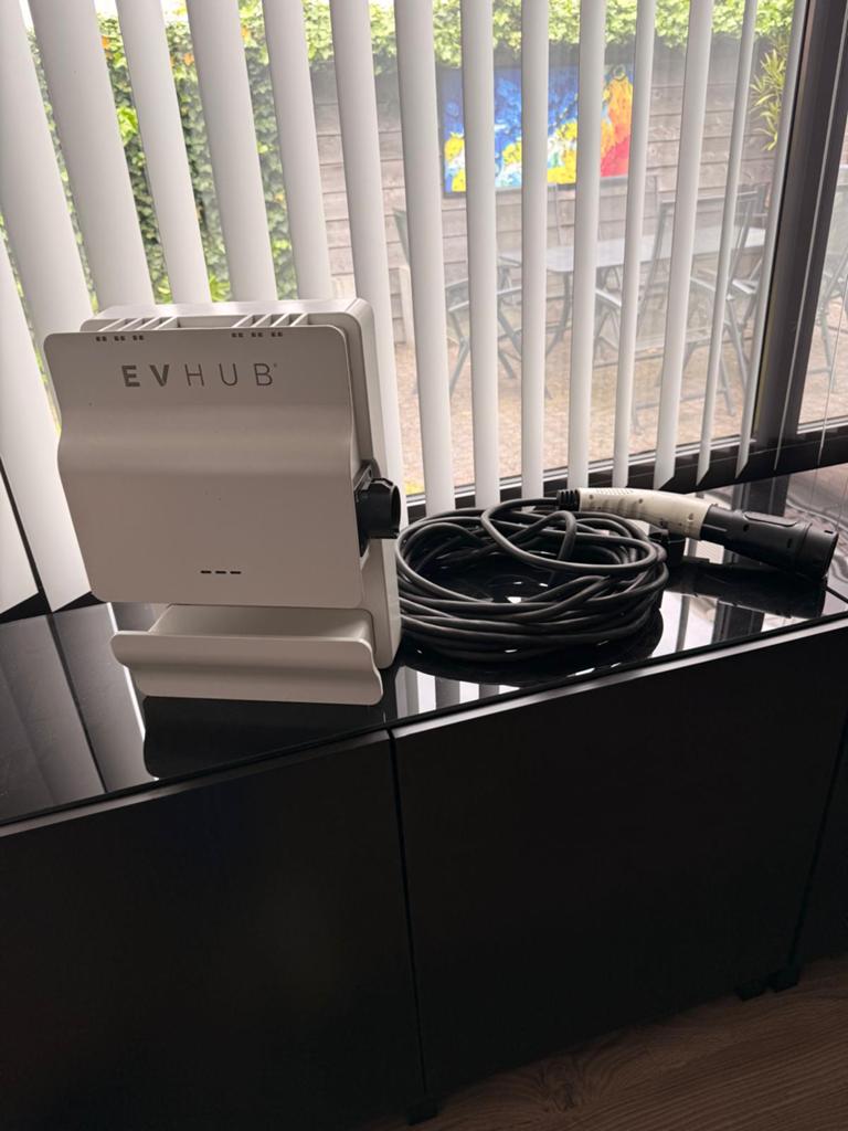 Ev hub met kabel (10m) 3 fase 11kw, Auto diversen, Laadpalen, Ophalen of Verzenden, Zo goed als nieuw