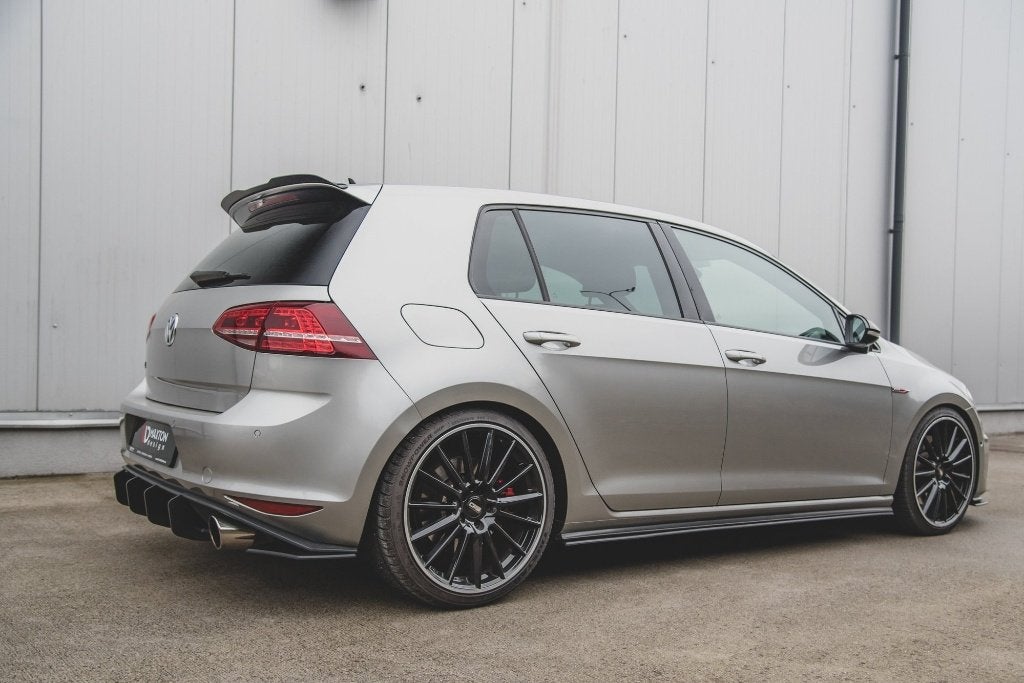 Voorlip sideskirt diffuser spoiler - Golf MK7 7 GTI 13-16, Auto diversen, Tuning en Styling, Ophalen of Verzenden