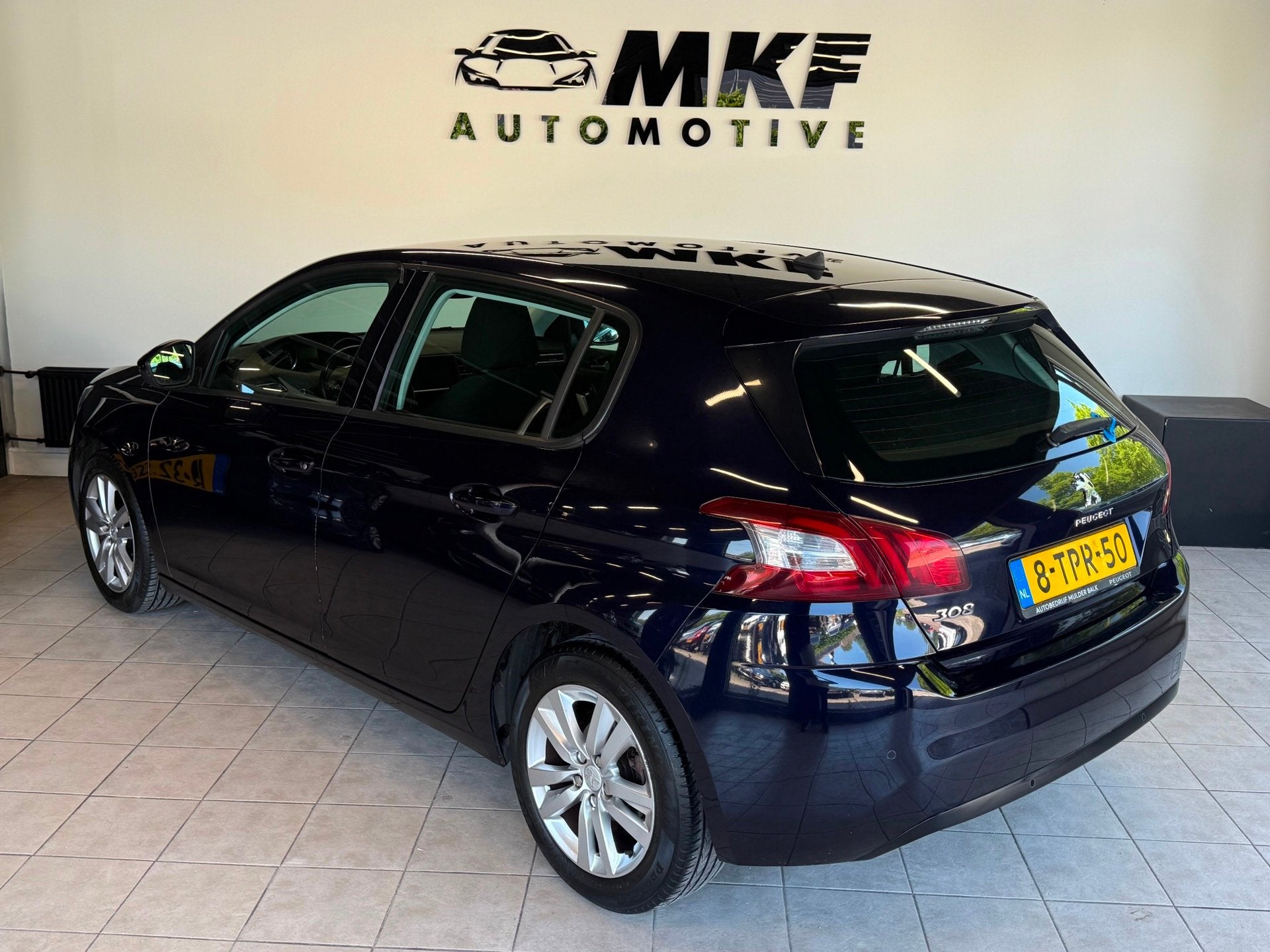 Foto 4 van Peugeot 308 1.2 VTi Active 2014 Blauw ECC/PDC/LMV/109DKM NAP