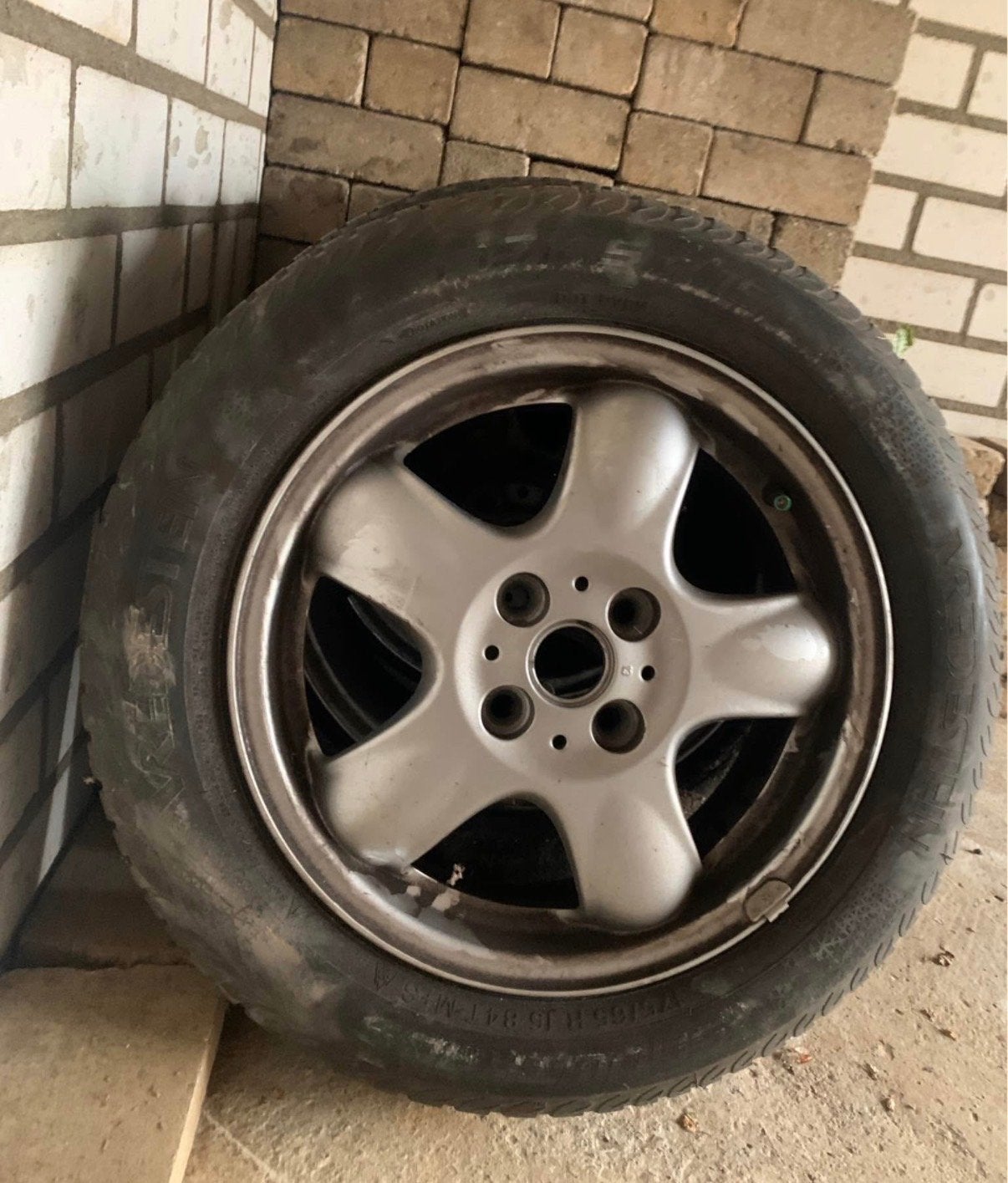 Winterbanden Mini incl LM velgen, Auto-onderdelen, Ophalen, Gebruikt, 15 inch, 175 mm