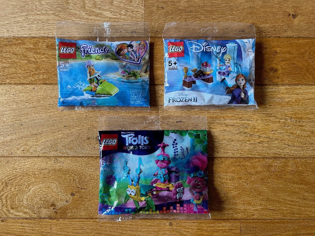 Lego 30410, 30553 en 30555, Overige thema's, Lego, Ophalen of Verzenden, Complete set