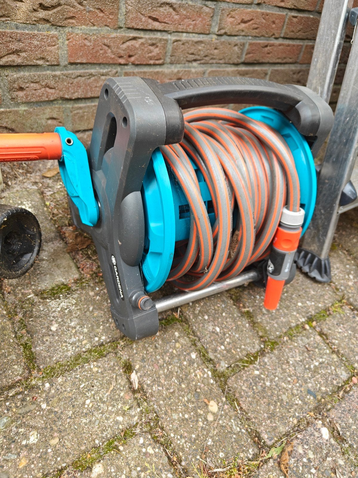 gardena tuinslang haspel, Gebruikt, N, Ophalen of Verzenden, J