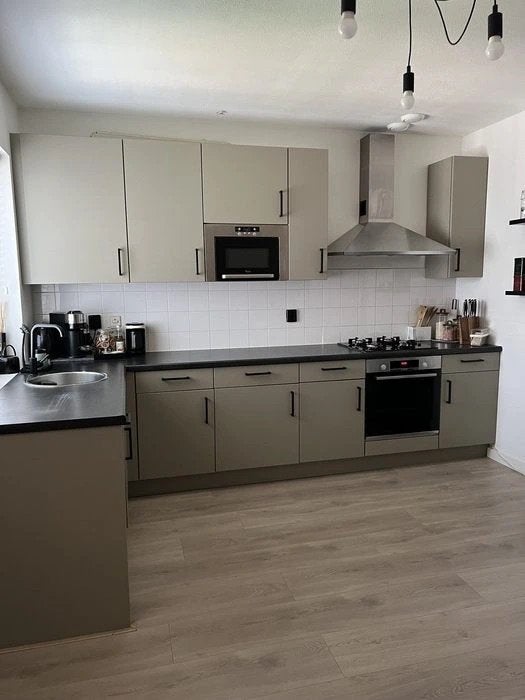 Keuken wrappen, Ophalen, Zo goed als nieuw, Enkelwandige keuken